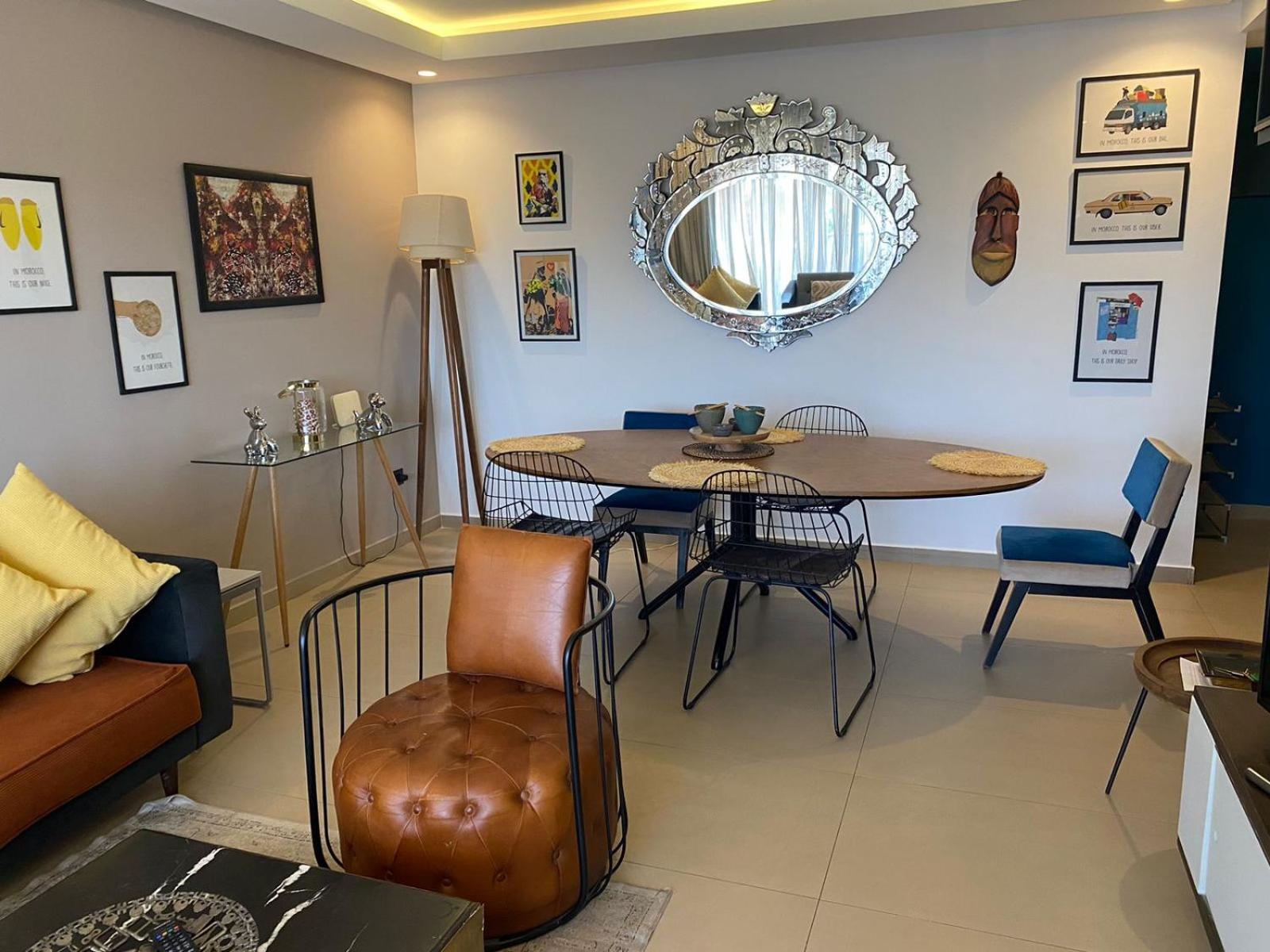 Luxueux Appart Hivernage Avec Vue Sur L"Atlas Marrakesh Eksteriør billede